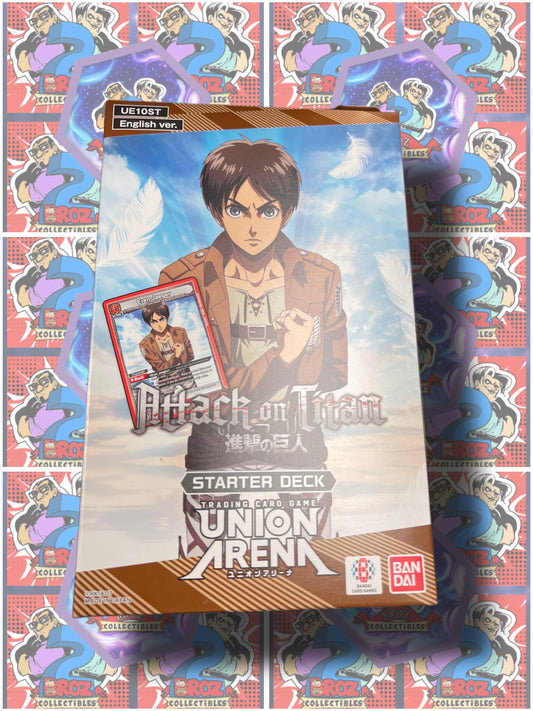 Union Arena TCG- Attack on Titan Starter Deck (UE10ST)(English)