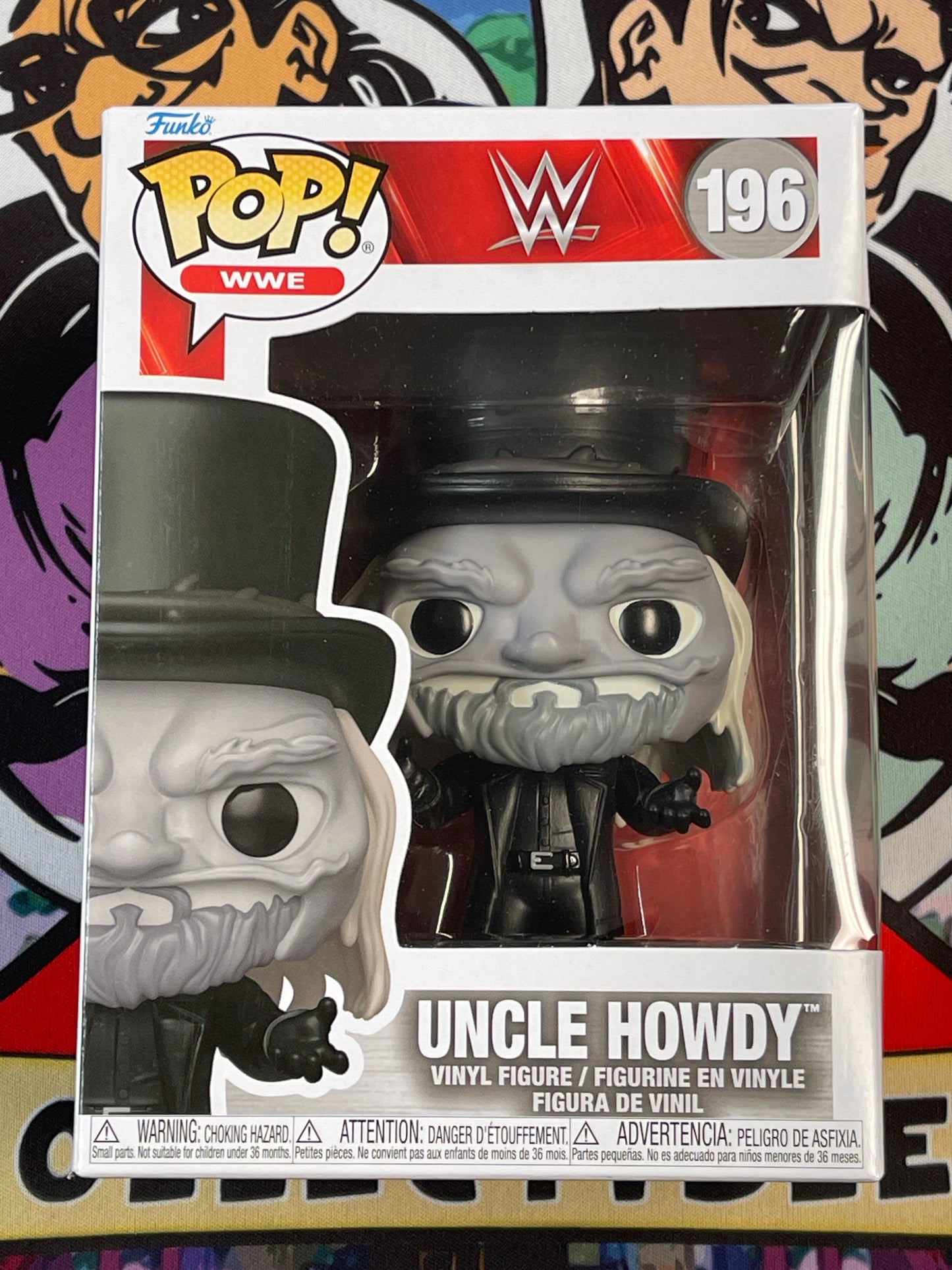 Uncle Howdy (WWE)- Funko Pop! #196 (NEW)