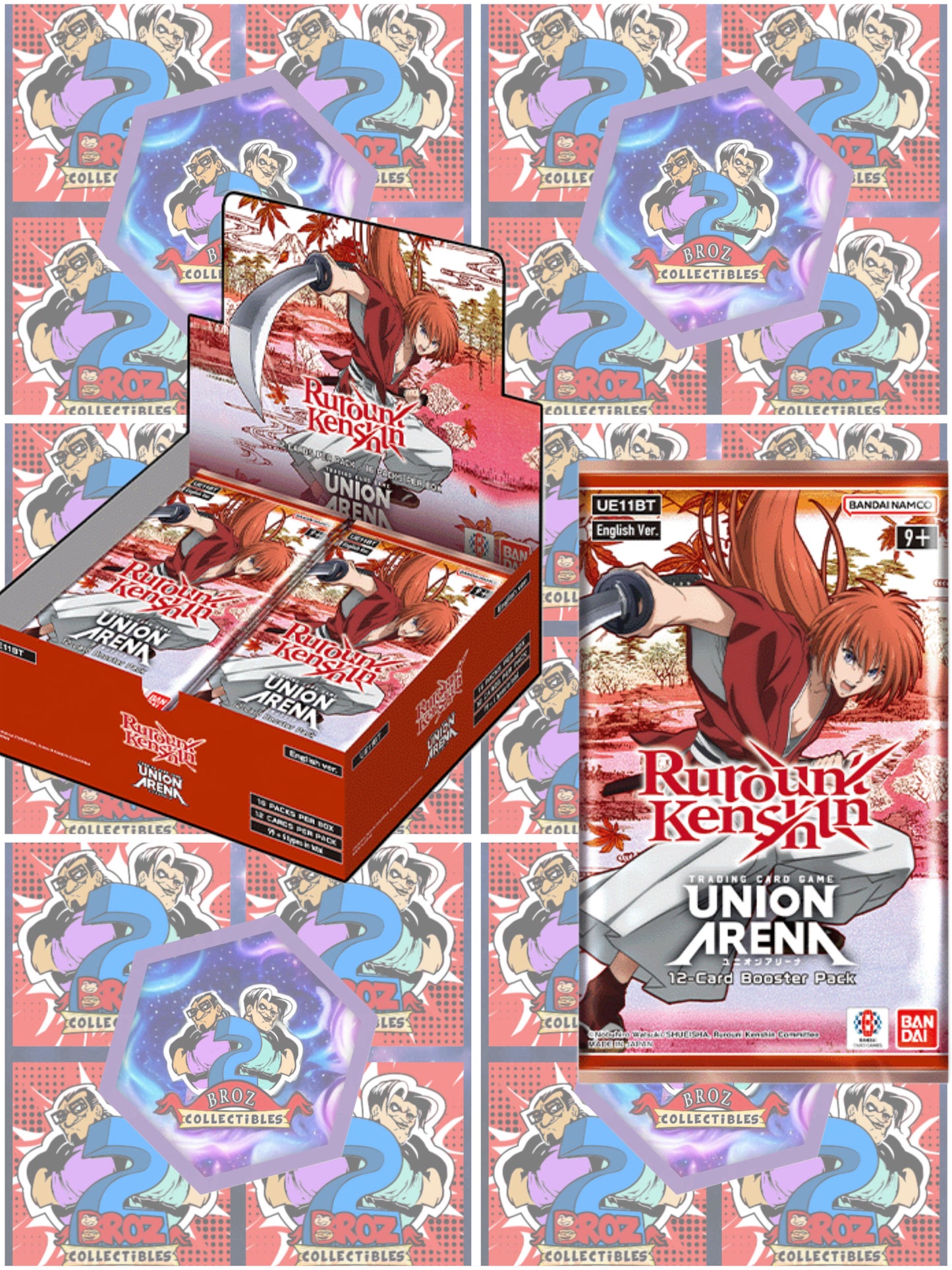 Union Arena TCG- Rurouni Kenshin Booster Box (UE11BT)(English)