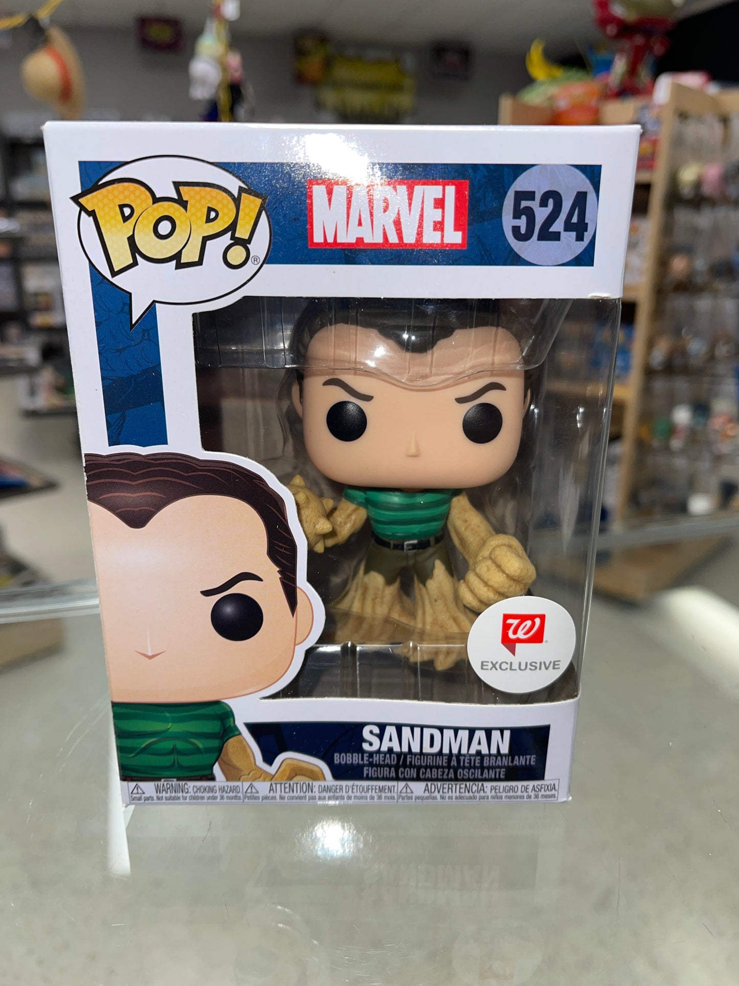 Sandman (Marvel)- Funko Pop! #524 (Walgreens Exclusive)