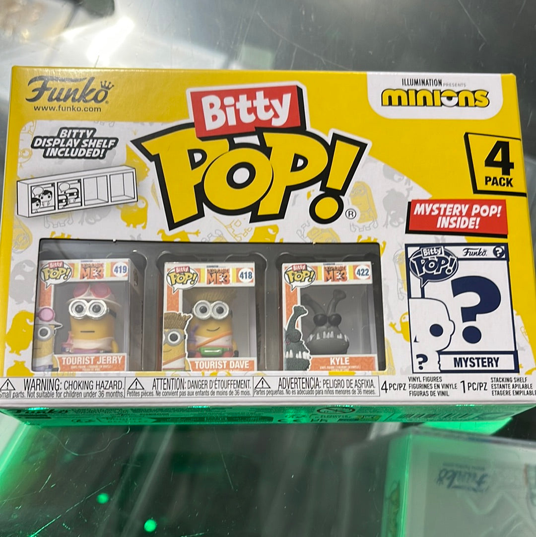 Bitty Pop- Minions 4pk