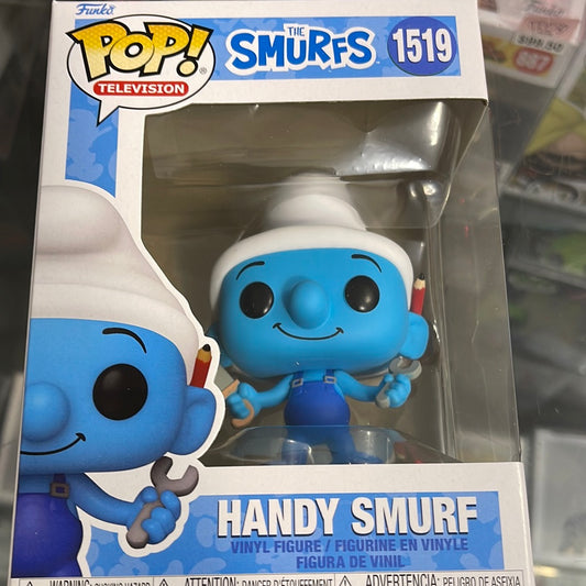 Handy Smurf (The Smurfs)-Funko Pop! #1519