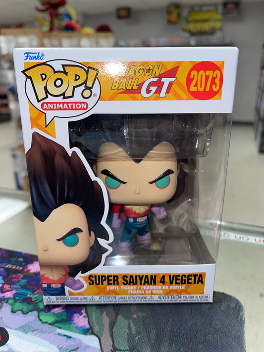 Super Saiyan 4 Vegeta (Dragonball GT)- Funko Pop! #2073 (Box Damage)