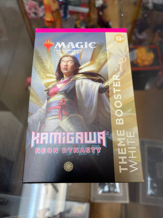 Magic the Gathering- Kamigawa: Neon Dynasty Theme Booster [White] (English)
