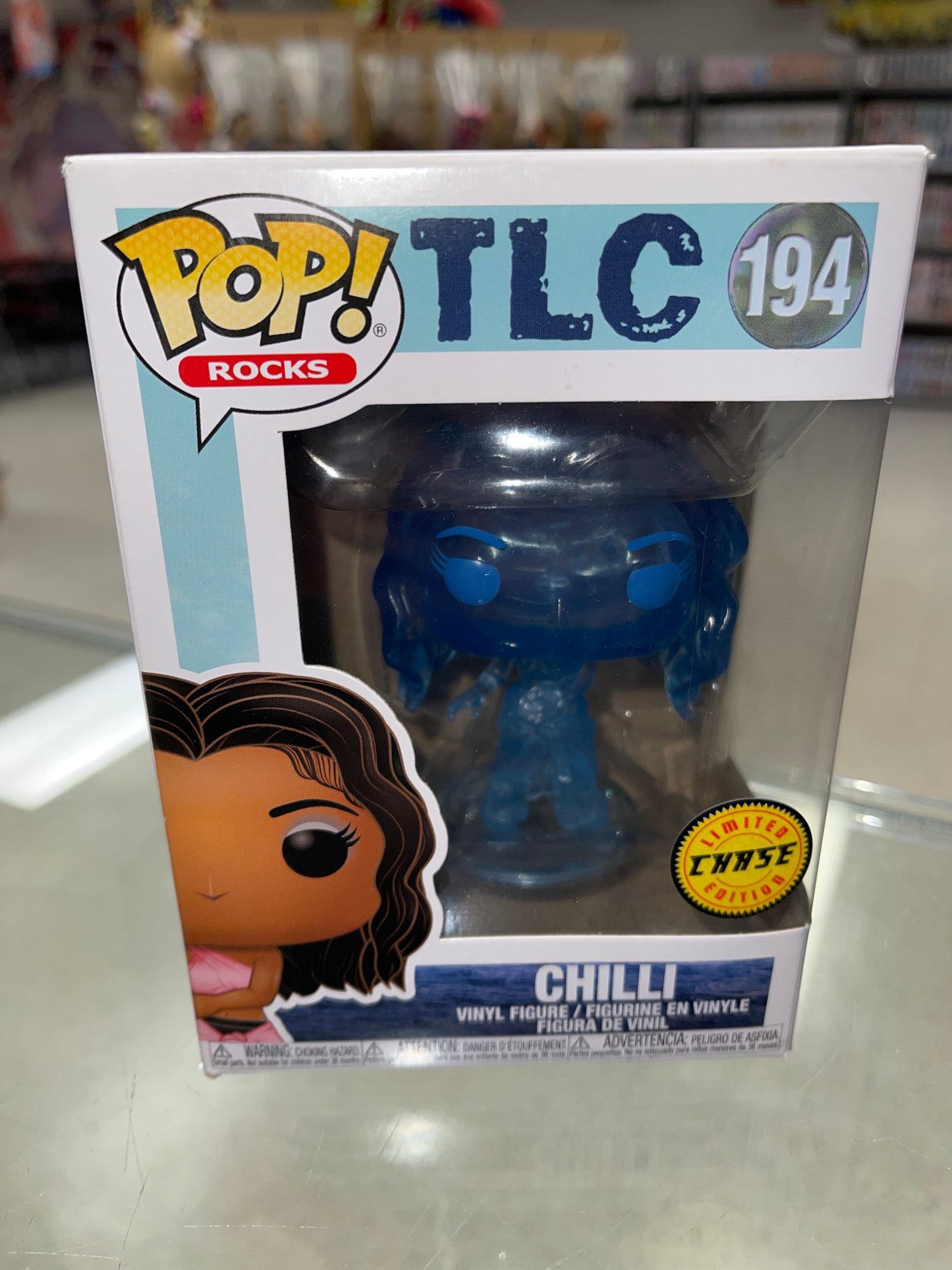Chilli (TLC)- Funko Pop! #194 (Chase)(Box Damage/Shelf Wear)