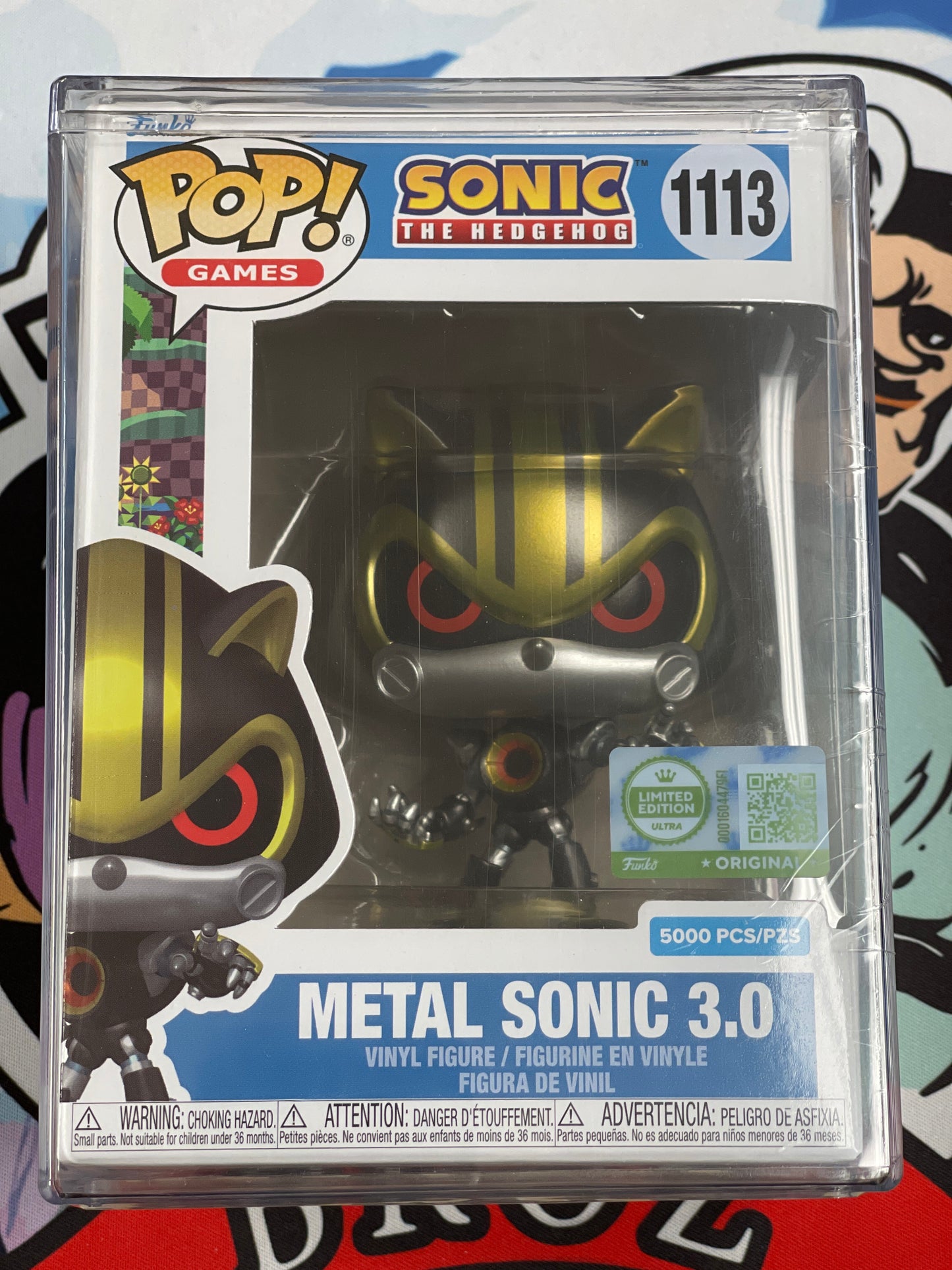 Metal Sonic 3.0 (Sonic the Hedgehog)- Funko Pop! #1113 (Funko Limited Edition- Ultra (5000pcs))