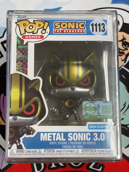 Metal Sonic 3.0 (Sonic the Hedgehog)- Funko Pop! #1113 (Funko Limited Edition- Ultra (5000pcs))