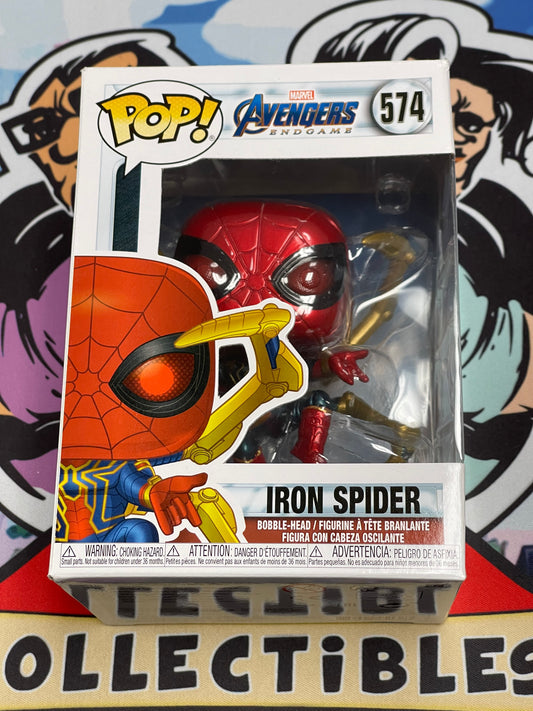 Iron Spider (Avengers: Endgame)- Funko Pop! #574 (Box Damage/Shelf Wear)