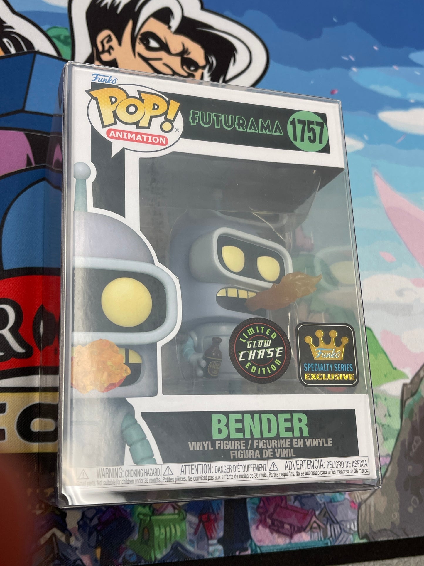 Bender (Futurama)- Funko Pop! #1757 (Chase)(Specialty Series)