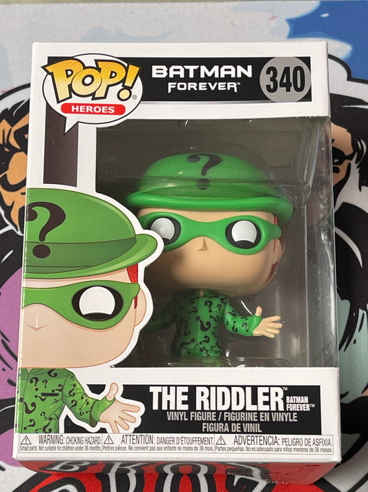 The Riddler (Batman Forever) - Funko Pop! #340 (Box Damage/Torn)