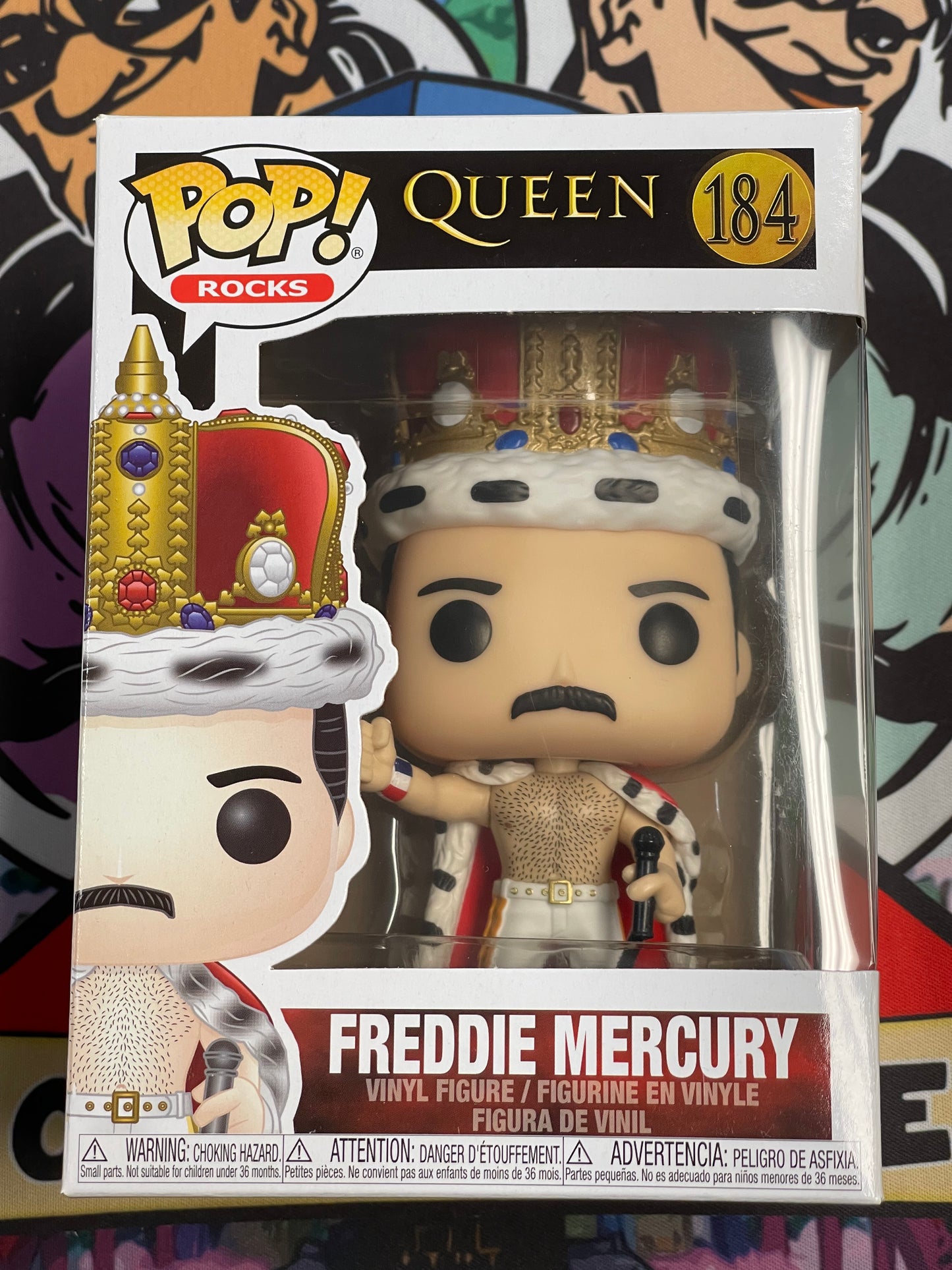 Freddie Mercury (Rocks)- Funko Pop! #184