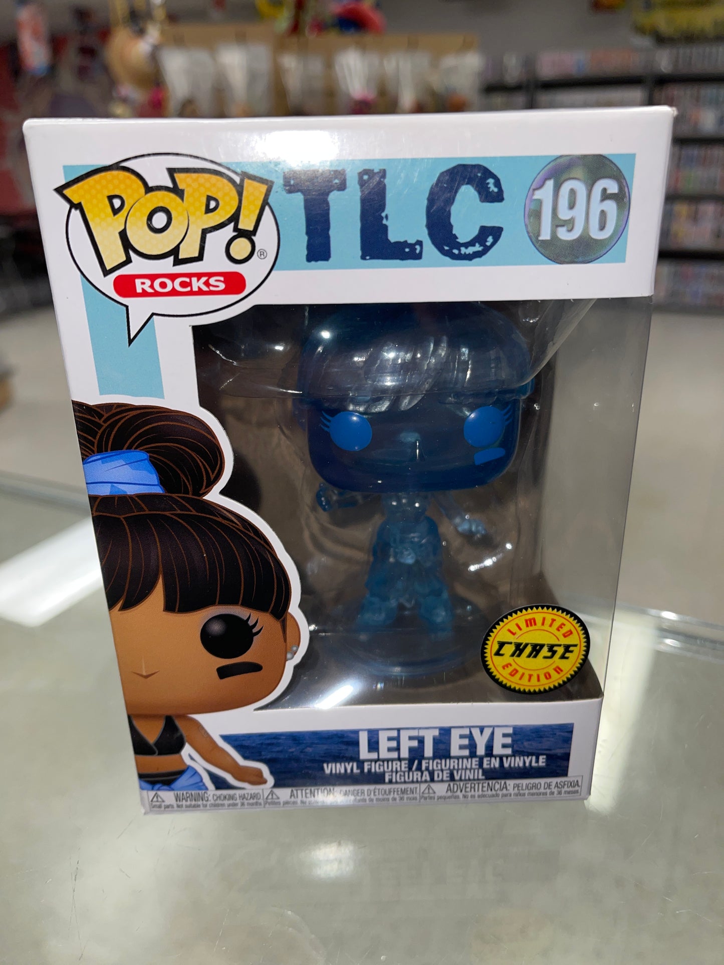 Left Eye (TLC)- Funko Pop! #196 (Chase)(Box Damage/Shelf Wear)