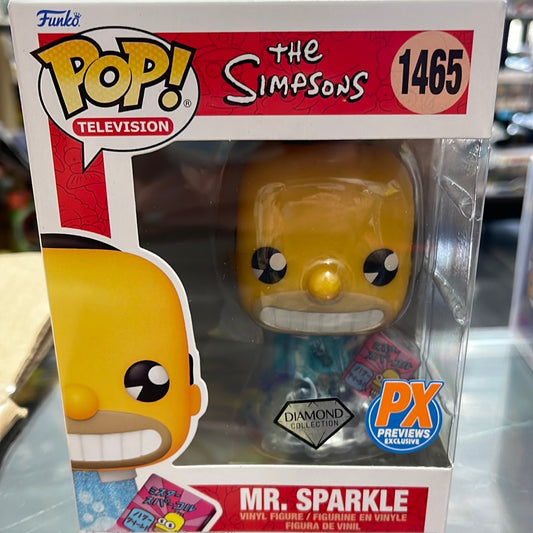 Mr. Sparkle (Simpsons)-Funko Pop! #1465 (PX Exclusive)
