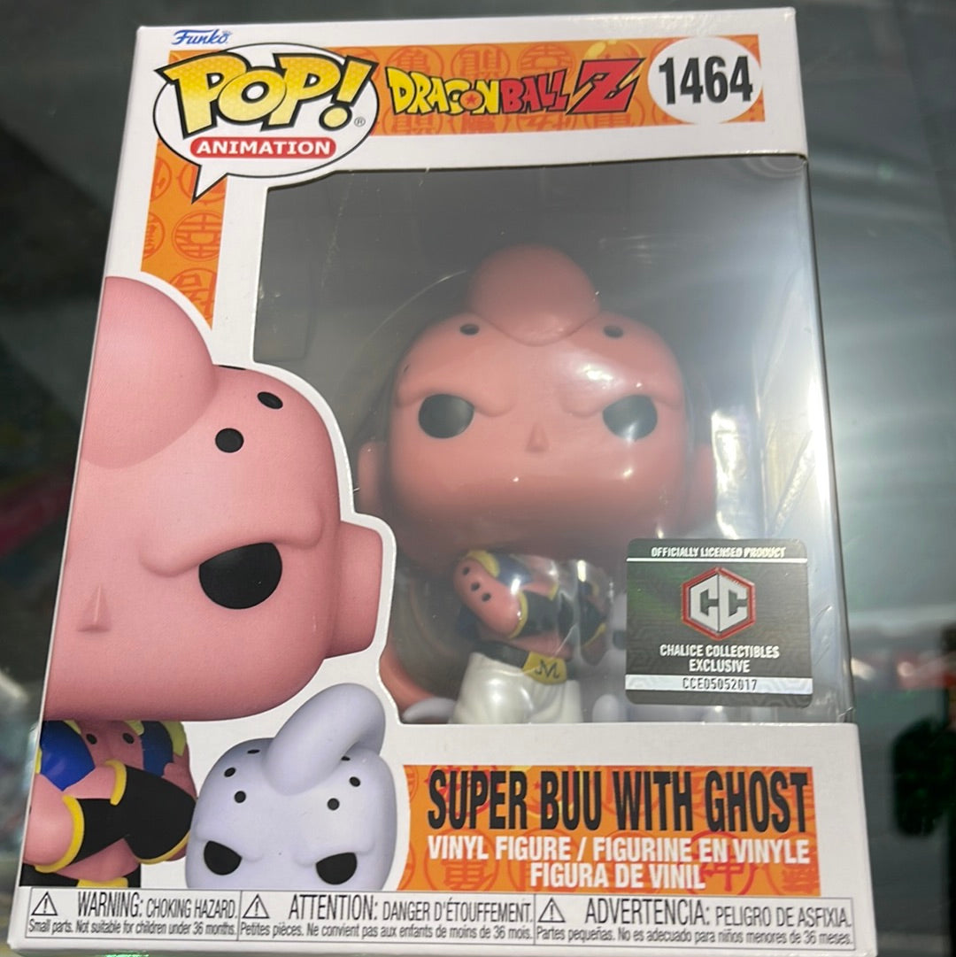 Super Buu w/ Ghost (DragonBall Z)- Funko Pop! #1464 (Chalice Exclusive)