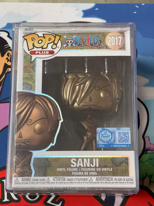 Sanji (One Piece)- Funko Pop! #2017 (Funko Limited Edition) w/HardStack Protector