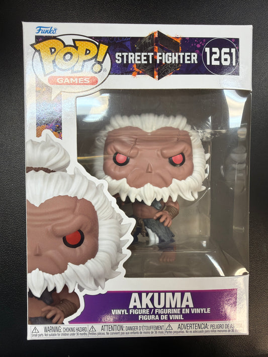 Akuma (Street Fighter)- Funko Pop! #1261 (NEW)