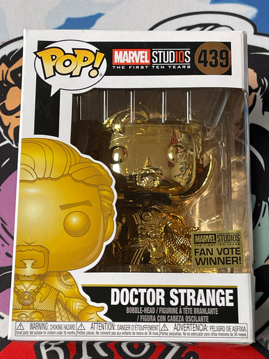 Doctor Strange(Marvel Studios: First Ten Years)- Funko Pop! #439 (Box Damage/Shelf Wear)