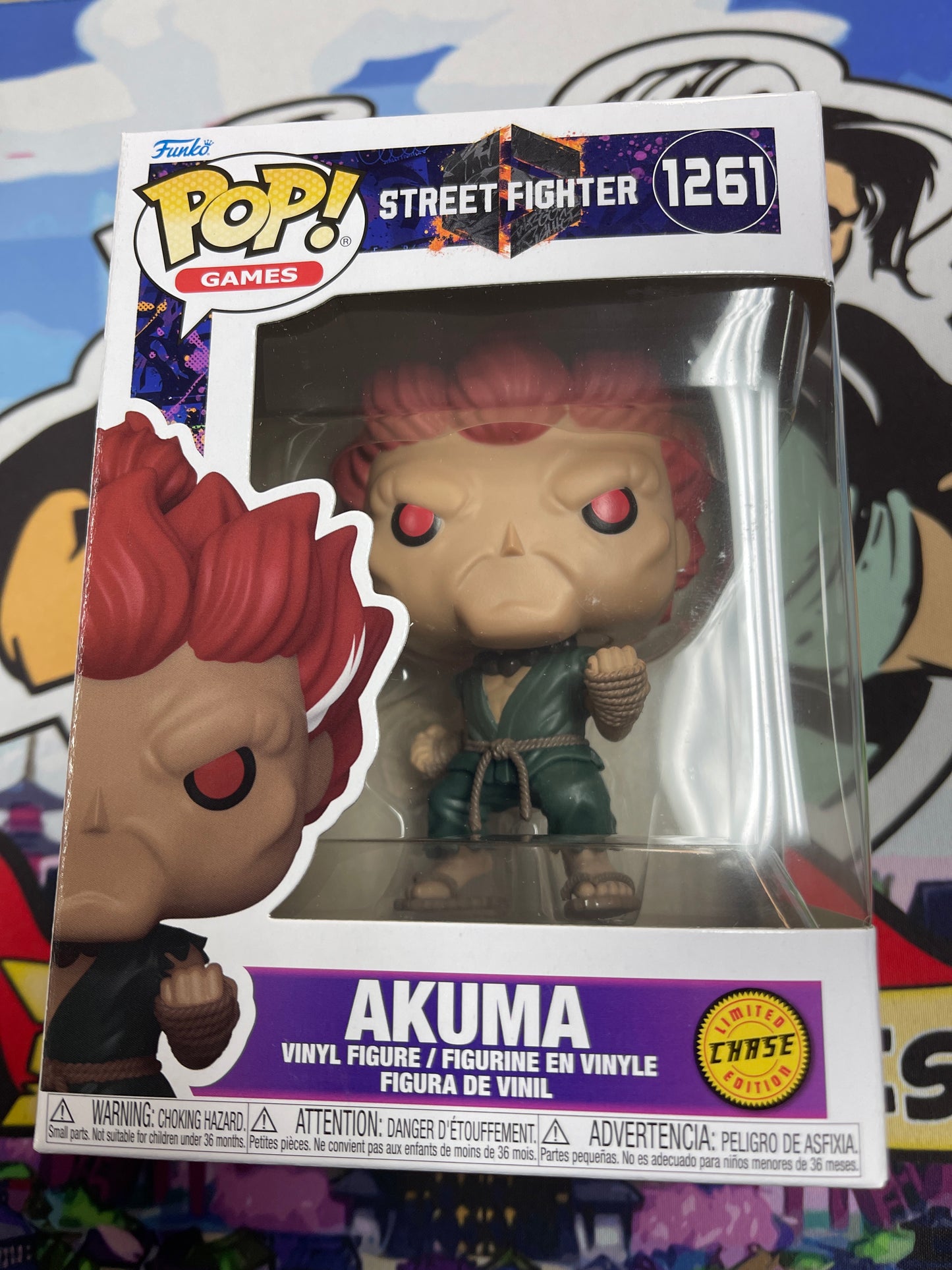 Akuma (Street Fighter)- Funko Pop! #1261 (Chase)(NEW)
