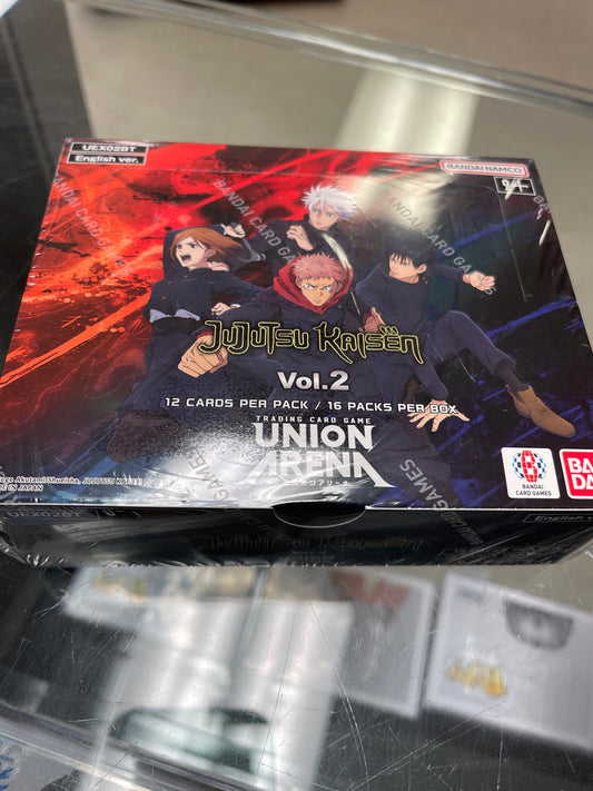 Union Arena TCG- Jujutsu Kaisen Vol.2 Booster Box (UEX02BT)(English)