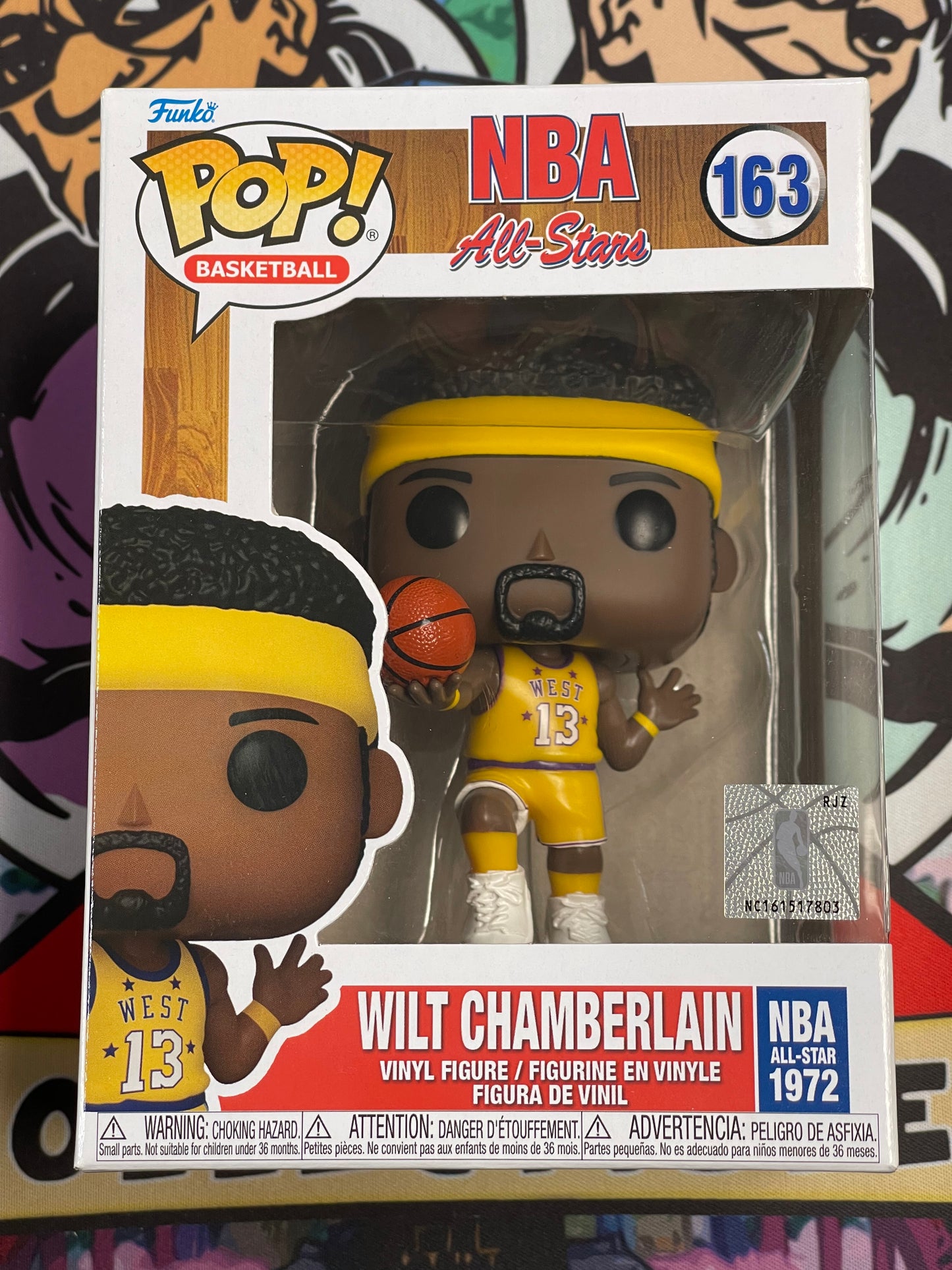 Wilt Chamberlain (NBA All-Stars)- Funko Pop! #163