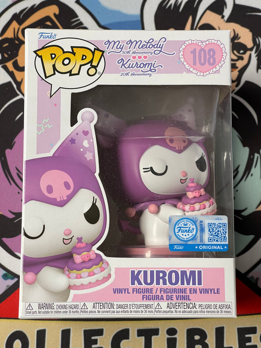 Kuromi (Hello Kitty: My Melody & Kuromi)- Funko Pop! #108 (Funko Special Edition Exclusive)