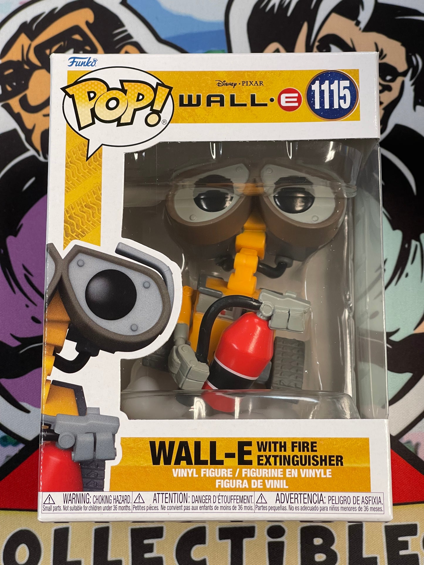 Wall-E w/ Fire Extinguisher- Funko Pop! #1115