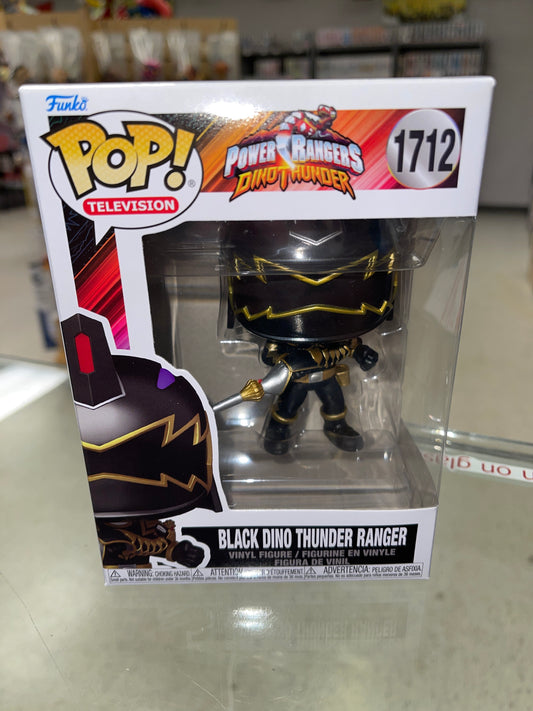 Black Dino Thunder Ranger (Power Rangers Dino Thunder)- Funko Pop! #1712
