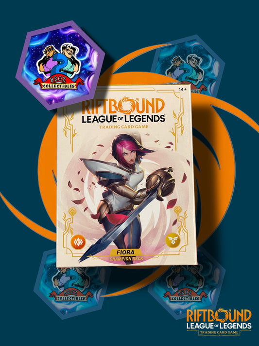 Riftbound: League of Legends Trading Card Game- Fiora Champion Deck (English)