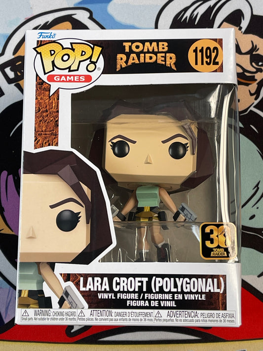 Lara Croft [Polygonal](Tomb Raider)- Funko Pop! 1192 (NEW)