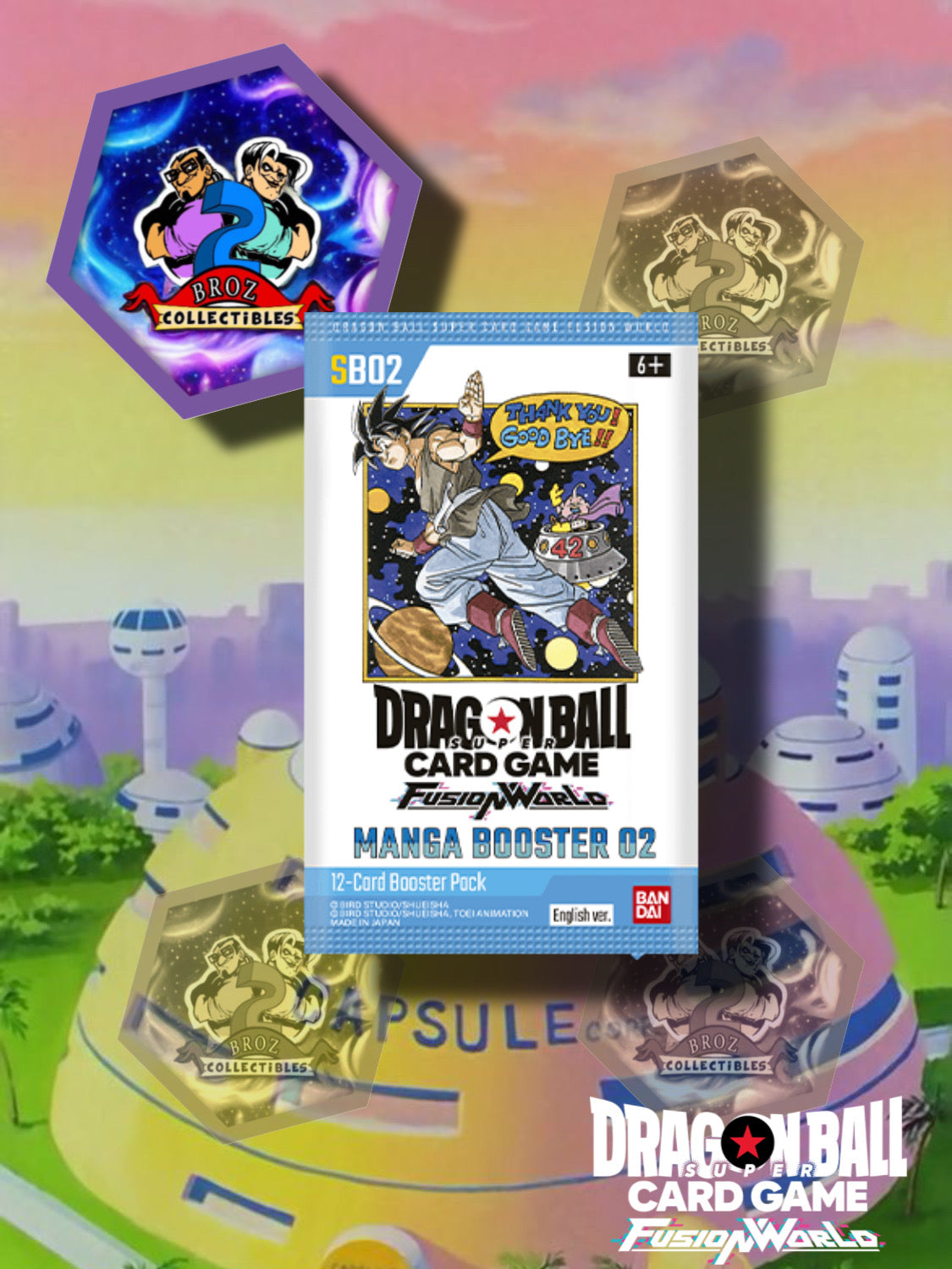 Dragonball Super Card Game: Fusion World- Manga Booster Box (SB-02)(English)