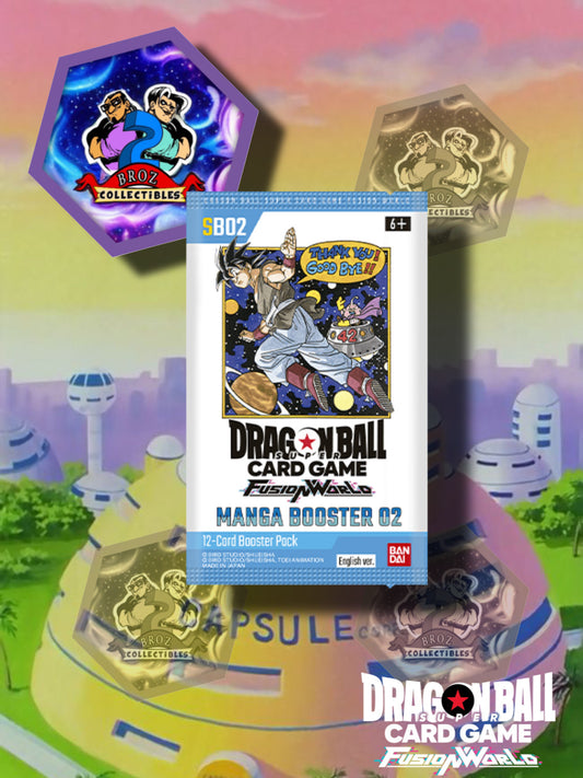 Dragonball Super Card Game: Fusion World- Manga Booster Box (SB-02)(English)