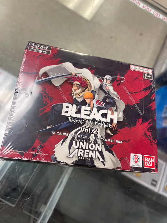 Union Arena TCG- Bleach: Thousand-Year Blood War Vol.2 Booster Box (UEX01BT)(English)
