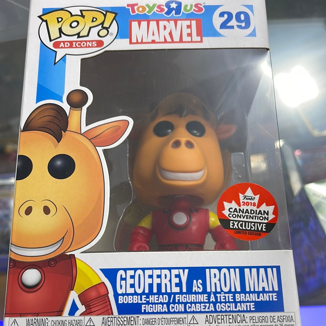 Geoffrey as Iron Man- Pop! #29