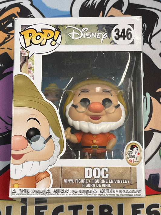 Doc (Snow White & the Seven Dwarfs)- Funko Pop! #346 (Box Damage/Shelf Wear)