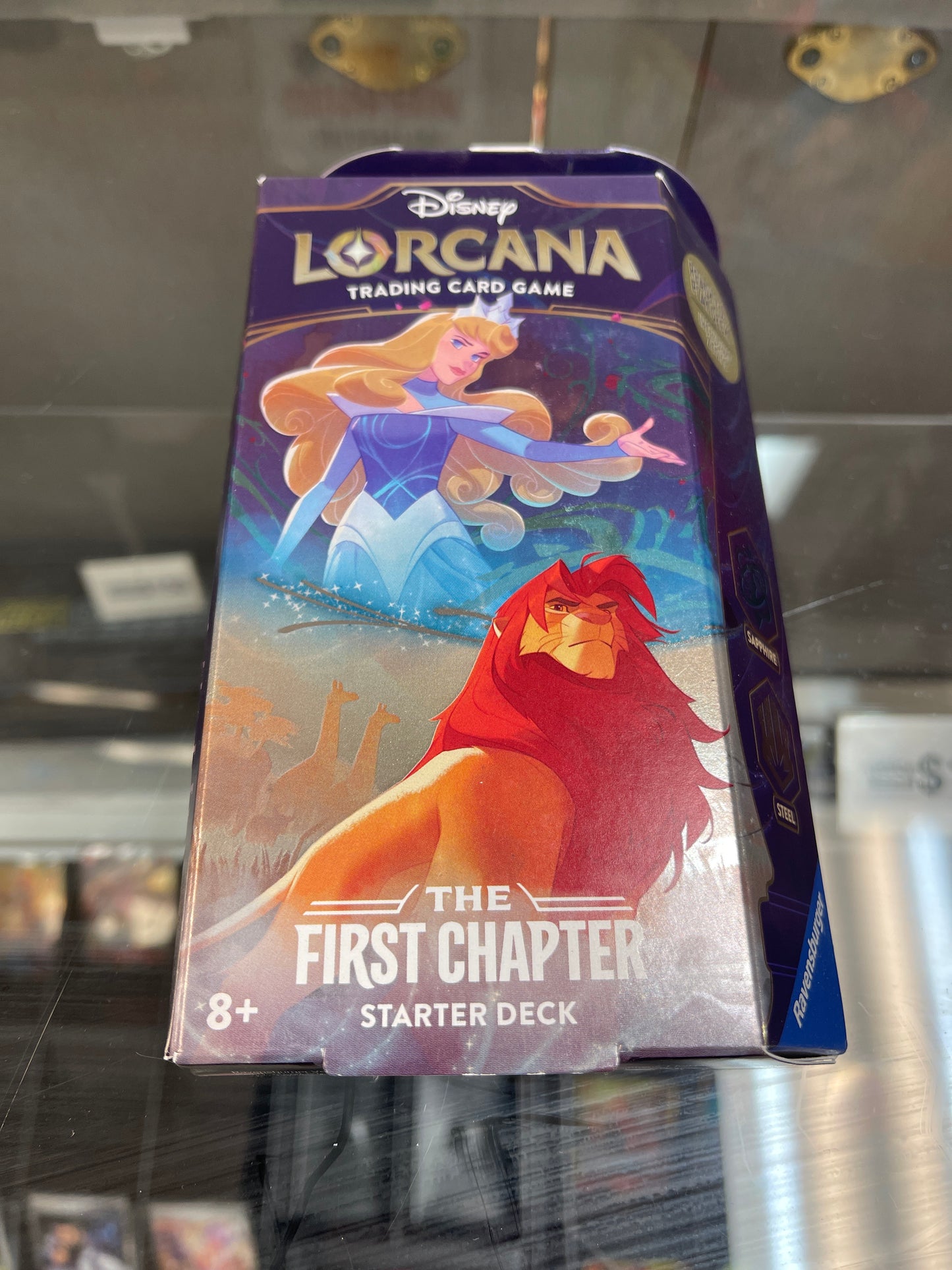 Lorcana Trading Card Game- The First Chapter Starter Deck (Sapphire/Steel)