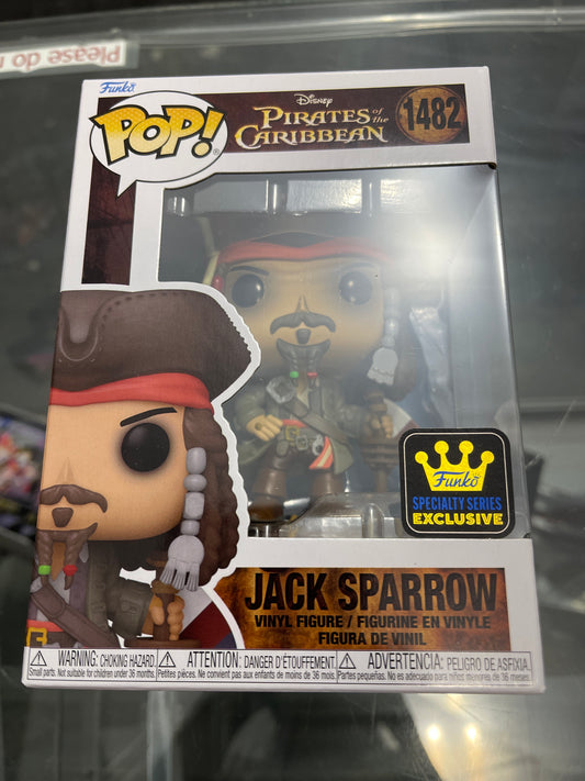 Jack Sparrow (Pirates of the Caribbean)- Funko Pop! #1482 (Specialty Series)