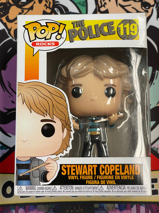 Stewart Copeland (The Police)- Funko Pop! #119 (Box Damage)