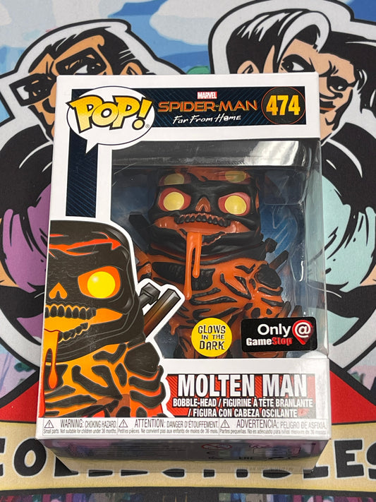 Molten Man (Spider-man: Far From Home)- Funko Pop! #474 (GameStop Exclusive)
