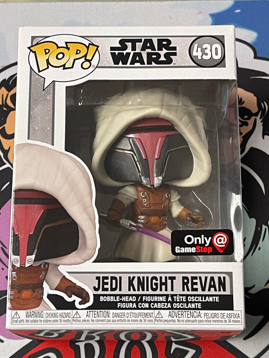 Jedi Knight Revan (Star Wars)- Funko Pop! #430 (GameStop Exclusive)(Box Damage/Shelf Wear)