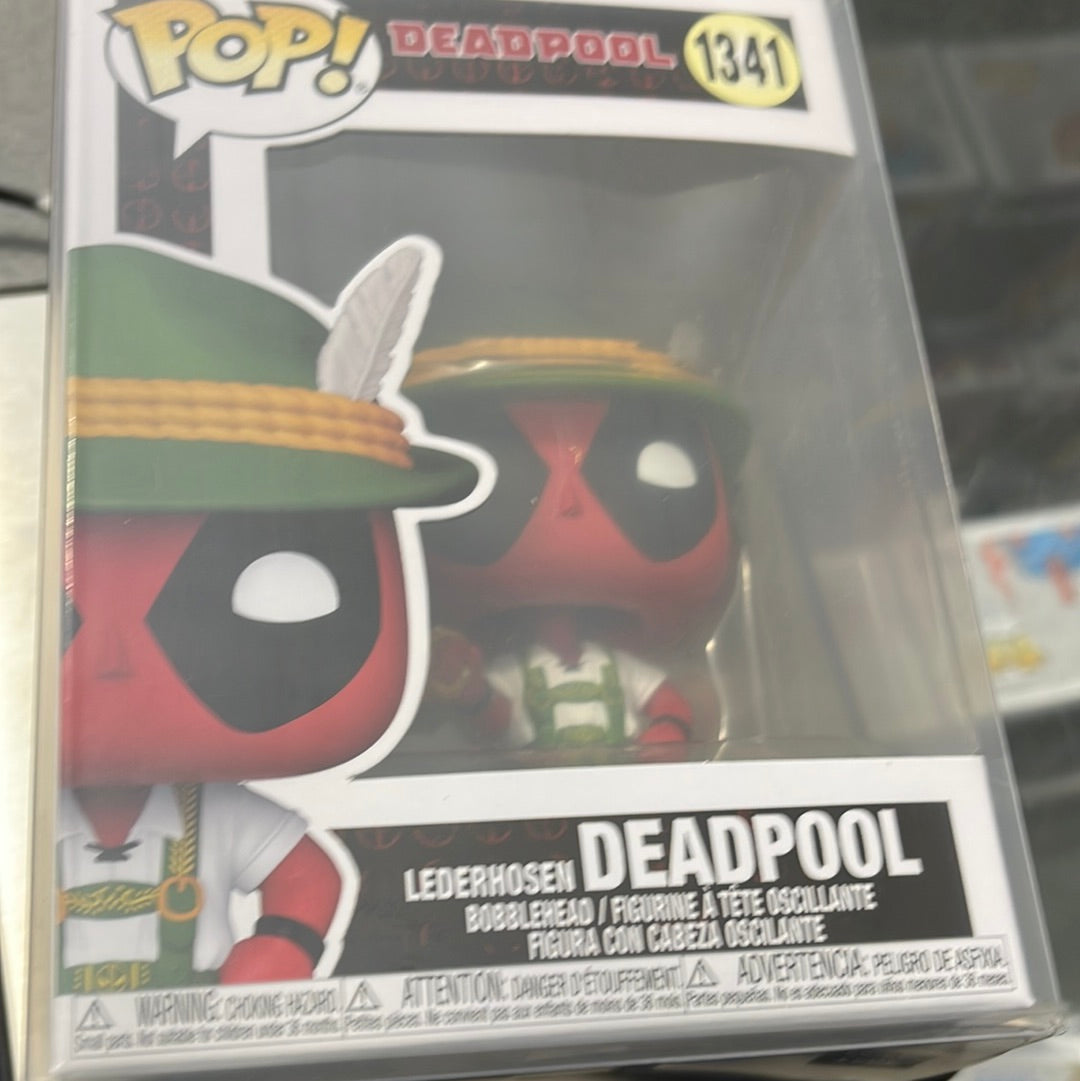 Lederhosen Deadpool- Pop! #1341