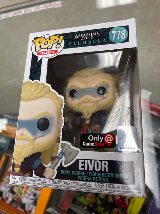 Eivor (Assassins Creed Valhalla)- Funko Pop! #778 (GameStop Exclusive)(Box Damage/Shelf Wear)