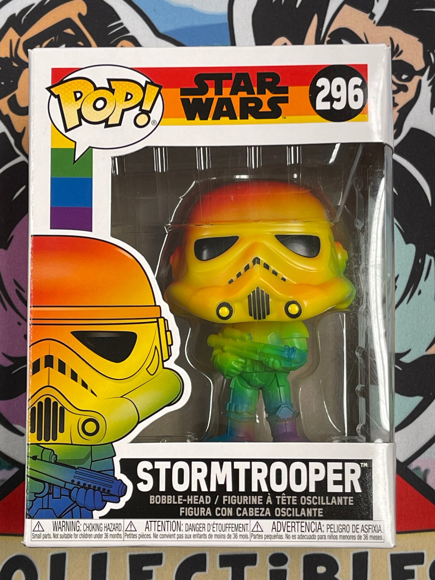 Stormtrooper (Star Wars)- Funko Pop! #296 (Box Damage/Shelf Wear)