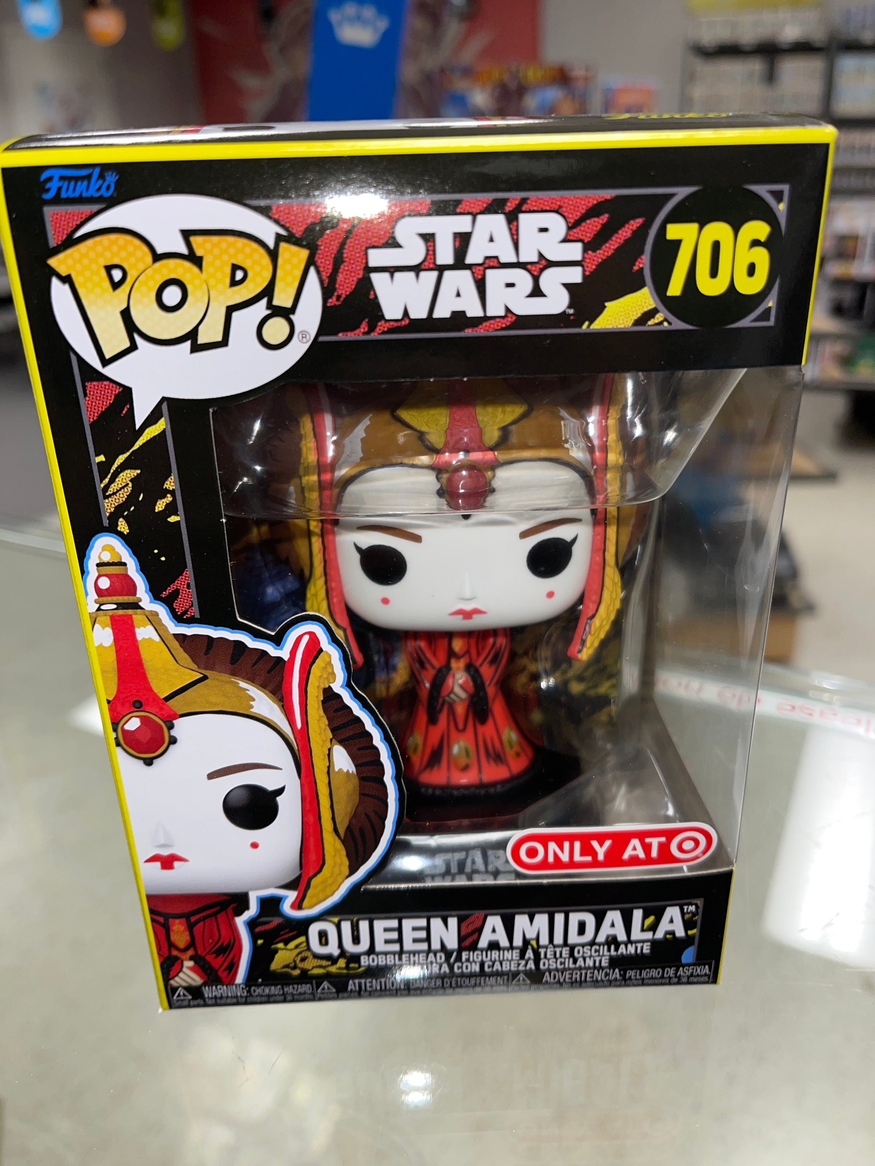 Queen Amidala (Star Wars)- Funko Pop! #706 (Target Exclusive