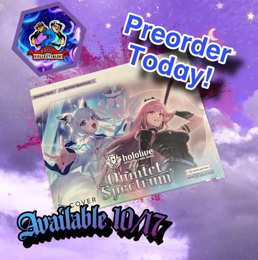*Pre-Order* Hololive Official Card Game- Quintet Spectrum Booster Box (BP02)(English)