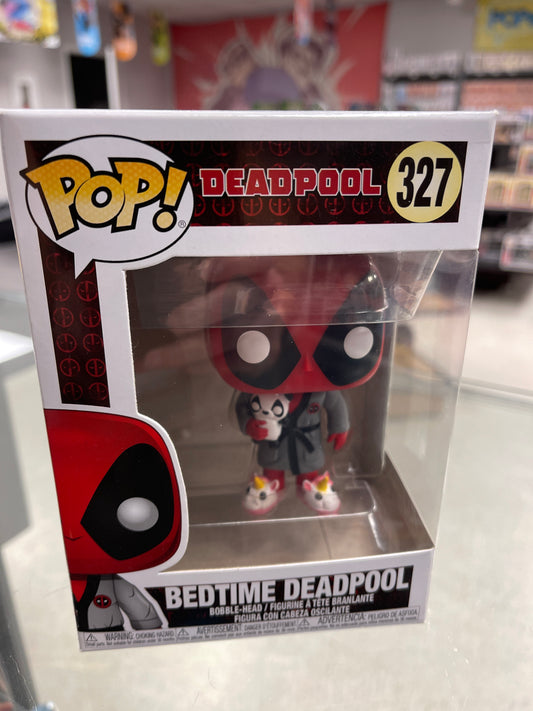 Bedtime Deadpool - Funko Pop! #327 (Shelf Wear)