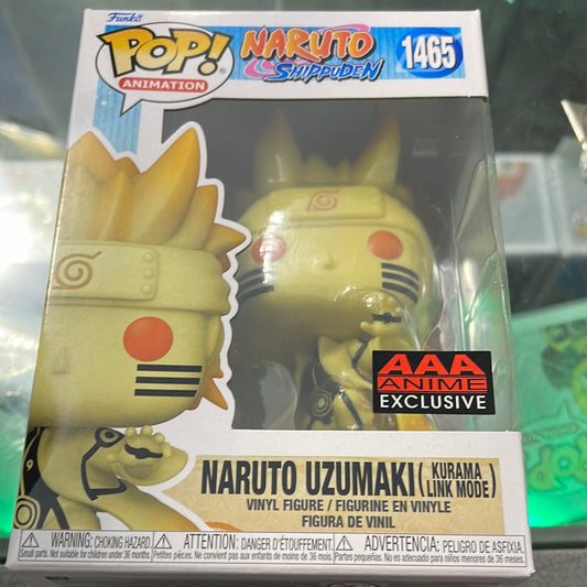 Naruto Uzumaki (Kurama Link Mode)(Naruto Shippuden)- Funko Pop! #1465 (AAA Anime)
