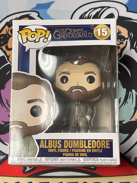 Albus Dumbledore (Fantastic Beasts: Crimes of Grindelwald)- Funko Pop! #15 (Box Damage/Shelf Wear)
