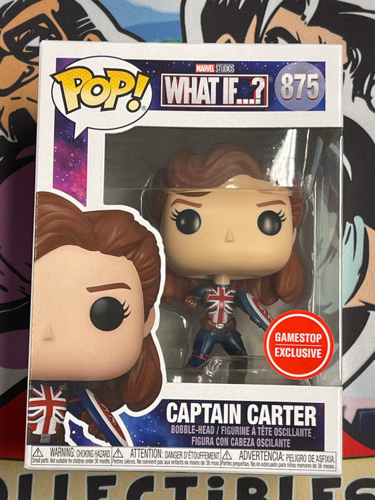 Captain Carter (Marvel: What If?)- Funko Pop! #875 (GameStop Exclusive)