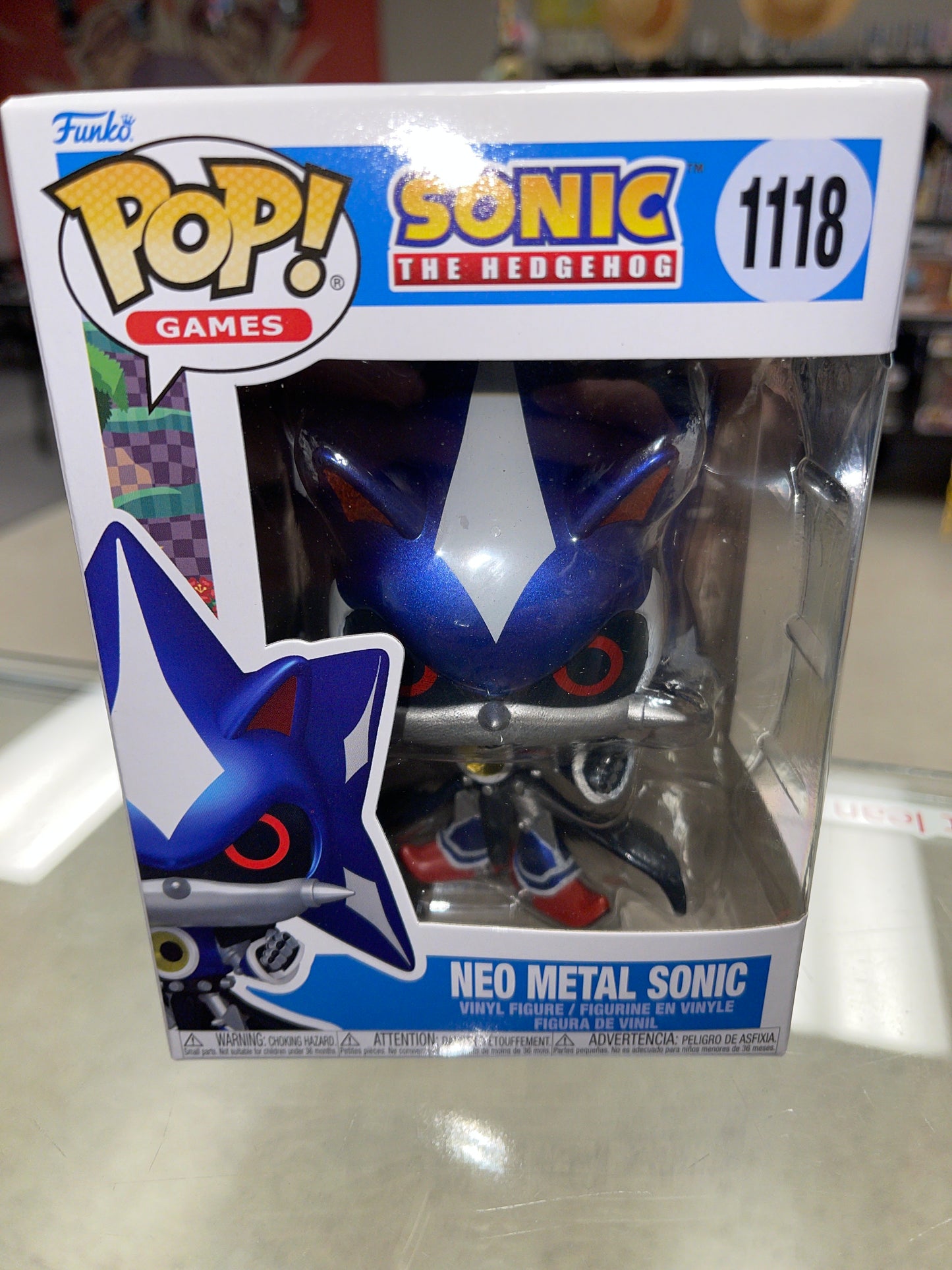 Neo Metal Sonic (Sonic the Hedgehog)- Funko Pop! #1118