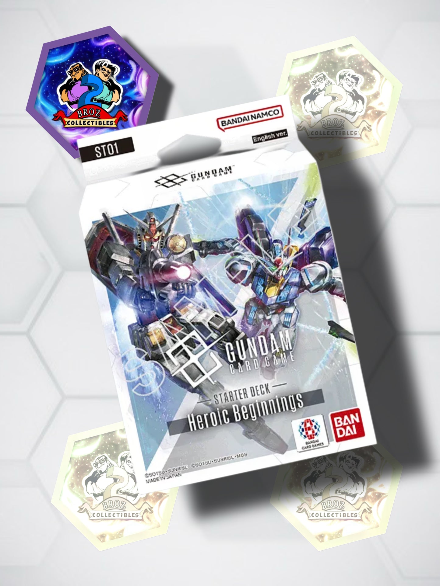 Gundam Card Game- Heroic Beginnings Starter Deck (ST01)(English)